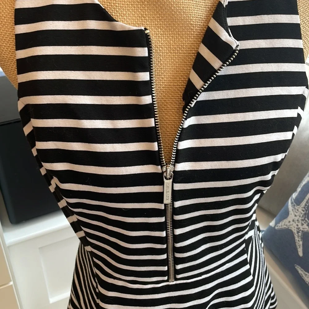 Michael Kors black and white stripe dress - Picture 3 of 8